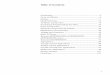 Table of Contents - The Free Information Society · 1 Table of Contents Introduction .....2 Force and Motion 