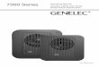 7300 Series Operating Manual Genelec 7360A and … 7360A and 7370A Smart Active Subwoofers Introduction Congratulations and a thank-you for the purchase of this Genelec 7300 series