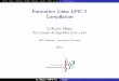Formation Linux LPIC-1 Compilation - silecs.info · I Dépannage : System Rescue I Recompilation (performances) : Gentoo G. Allègre - INPG FC Linux. ... I clone de RHEL, sans le
