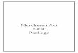 Marchman Act Adult Package - Miami Dade Clerk · MARCHMAN ACT PACKAGE Table of Contents Page 2 General Information Notice Of Limitation Of Service Provided ADA Notice Page 3