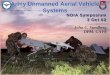 Army Unmanned Aerial Vehicle · Army Unmanned Aerial Vehicle ... 3 Oct 02 NDIA Symposium 3 Oct 02 John C. Sundberg DPM, UAVS. 2 An Army UAV Path ... Communications Relay Payloads