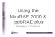 Using the MiniRAE 2000 & ppbRAE plus backlight for 60 seconds – MODE (on) MiniRAE 2000/ppbRAE plus: Faceplate Alarm LEDs Light Sensor Charge LED • Unplug MiniRAE 2000/ppbRAE plus