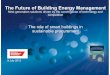 The Future of Building Energy Management - Savortex July 2013 The Future of Building Energy Management Next generation solutions driven by the convergence of technology and competition