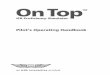 an ASA Interactive - Shop at MyPilotStore · The On Top IFR Proficiency Simulator was developed in 1993 to give instrument-rated pilots a ... happening by putting a professional quality