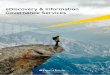 eDiscovery & Information Governance Services - EY · eDiscovery & Information Governance Services 1 1 2 3 The volume, ... has therefore become a key business challenge. ... to produce