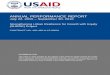 ANNUAL PERFORMANCE REPORTpdf.usaid.gov/pdf_docs/PA00N58M.pdf · ANNUAL PERFORMANCE REPORT July 22, 2015 – September 30, ... CNA Capacity needs assessment ... DBM Department of Budget