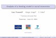Analysis of a herding model in social economics · Analysis of a herding model in social economics ... Index 1 Introduction 2 Mathematical study ... Crandall-Rabinowitz theorem