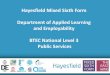 Hayesfield Mixed Sixth Form Department of Applied Learning and Employability BTEC ...hayesfieldsixthform.com/.../2015/11/Public-Services.pdf ·  · 2017-02-24Hayesfield Mixed Sixth