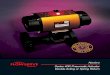 Norbro Series 40R Pneumatic Actuator Double Acting or …€¦ ·  · 2017-12-01With the latest design of the Norbro Series 40R, ... Series 40R 5 European Actuator ... 6 36 24 36