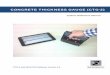 CONCRETE THICKNESS GAUGE (CTG-2) - Construction …€¦ ·  · 2015-08-17CONCRETE THICKNESS GAUGE (CTG-2) System Reference Manual. 1 ... normally applied to plate-like objects such