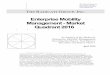 Enterprise Mobility Management - Market Quadrant 2016 · Enterprise Mobility Management - Market Quadrant 2016 ... Lab, Microsoft, ... Enterprise Mobility Management - Market Quadrant
