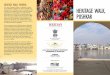 HERITAGE WALK, PUSHKAR HERITAGE WALK, … WALK, PUSHKAR The ‘town of temples’, Pushkar or Padmavati is known for its magnetism, religiosity and variety of tangible and intangible