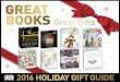HolidayGiftGuide2016 - Cloudinary · Jack Andraka. ST'CKY 9781465451354 $24.99 CHILDREN'S TITLES $30.99 AMERICAN GIRL@: ULTIMATE VISUAL GUIDE ... HolidayGiftGuide2016.indd Created