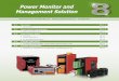 20120806 Ch8 Power Monitor and Management … 1 Power Monitor and Management Solution Overview 8.1. Overview For the resources of the earth are getting depleted faster in recent years,
