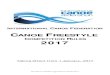 COMPETITION RULES 2017 - International Canoe … Canoe Freestyle Competition Rules 2017 1 . ... Male or female competitor . FEDERATION . ... Squirt Women (SQW) (DQ-R)