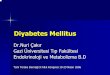 Diyabetes Mellitusfile.toraks.org.tr/TORAKSFD23NJKL4NJ4H3BG3JH/mse2-ppt...Definition, Diagnosis and Classification of Diabetes Mellitus and its complications. World Health Organization,