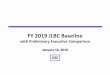 FY 2019 JLBC Baseline - Arizona State Legislature 2019 JLBC Baseline with Preliminary Executive Comparison January 16, 2018 JLBC JLBC 2 A Summary of State General Fund Conditions -