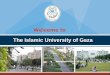 The Islamic University of Gaza - Aix-Marseille University · We promote self-development & life-long learning 3. ... 9. Mediterranean Universities Union (UNIMED) ... The Islamic University