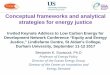 Conceptual frameworks and analytical strategies for … frameworks and analytical strategies for energy justice ... John Rawls, Amartya Sen, ... Robert Nozick, Milton Friedman 