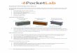 PocketLab Android App User Manual - Wireless sensor for ... · 1 PocketLab Android App User Manual ... PocketLab Sensor Front Side PocketLab Sensor Back Side and Protective Case 