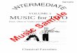 VOLUME 1 MUSIC for TWO Sample - Last Resort Music Samples... · Mozart, Wolfgang Amadeus ... Allegro 26: Theme from Sonata #11 in A Major, K. 331: 24 Mussorgsky, ... strings or winds