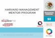 HARVARD MANAGEMENT MENTOR PROGRAM - … · 1.- ¿Qué es Harvard Management Mentor Program? •Harvard Management Mentor Plus es un curso para el desarrollo y perfeccionamiento de