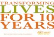TRANSFORMINGLIVES FOR 10 YEARS - Somerset ... Review...Over the past 10 years Somerset Community Foundation has become the leading independent funder for community-based causes in