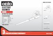 ELECTRIC BLOWER.…at your local Bunnings Warehouse. For further information, or any parts not listed here, visit or contact Ozito Customer Service: Australia 1800 069 486 New Zealand