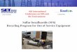 Sulfur hexafluoride (SF6) Recycling Program for Out of ... · Sulfur hexafluoride (SF6) Recycling Program for Out of Service ... – ComEd and PECO have approximately 200,000 lbs