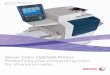 Xerox Color 550/560 Printer Brochure - Digital Copier … The Xerox® Color 550/560 Printer integrates benchmark image quality, expansive media handling and professional finishing
