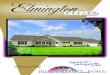 “Elmington” Ranch Homes cÜxáxÇàxw Uç - Squarespace · “Elmington” Ranch Homes cÜxáxÇàxw Uç Pleasant Valley Modular Homes, Inc. Standard Features Floors [16” On-Center]: