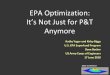 EPA Optimization - Defense Technical Information … Conference Brief History 2000 –Piloted optimization at 20 Fund-lead P&T sites 2002 –Began applying LTMO for ground water sites