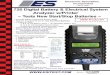 - Since 1967 - 726 Digital Battery & Electrical System ... · 726 Digital Battery & Electrical System Analyzer w/Printer ... IEC: 30~1,500 JIS: ... replacement paper part #726-1 Member