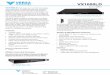 vx-1000ld-datasheet - Área de Ingeniería Telemática - UPNA · VX1000LD 8 port ADSL2+ Mini DSLAM ADSL2+ Line Card Overview: • 8 ADSL2+ Ports • Supports ANSI T1.413 Issue 2,