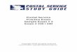 3 Exam - Postal Service Jobs | Postal Jobs Source · personal driving history. The Postal Service refers to this as an exam, but it isn’t a traditional exam, it is more of a questionnaire
