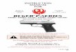 RUGER P-SERIES - FirearmsID.com · ruger® p-series p89dc, p90dc, p91dc, p93dc, p94dc, p944dc decocker model pistols* instruction manual for blued & stainless steel calibers 9mm,