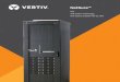 NetSure™ - Vertiv · 48V DC output UPS provides highly available power to a wide variety of IT applications and delivers advanced ... All NetSure ITM DC UPS modules are