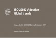 ISO 20022 Adoption Global trends - Asociația Română a ... 07 MMonforti.pdf · ISO 20022 Adoption Global trends Wednesday, 28 October 2015, Bucharest Margaux Monforti, ISO 20022