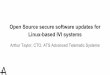 Open Source secure software updates for Linux …schd.ws/hosted_files/als2016/a9/Open Source secure software updates...Open Source secure software updates for Linux-based IVI systems