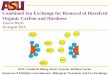 Combined Ion Exchange for Removal of Dissolved … ·  · 2017-01-13Combined Ion Exchange for Removal of Dissolved Organic Carbon and Hardness ... Focus on cation exchange Experimental