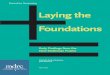 Laying the Foundations + = SUMMARY Laying the Foundations: Early Findings from the New Mathways Project Elizabeth Zachry Rutschow John Diamond with Elena Serna-Wallender ... Funding