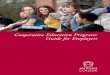 Cooperative Education Program: Guide for Employers · Antioch College Cooperative Education Program Guide for Employers 3 Antioch graduates are prepared with the knowledge and skills