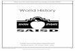 world history - SAISD · ®SAISD Social Studies Department Page 3 Reproduction rights granted only if copyright information remains intact. What Are The Texas Essential Knowledge