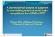 A biomechanical analysis of judgment in race walking … biomechanical analysis of judgment in race walking events at world major competitions from 2004 to 2007 K.Hoga, M.Ae, M.Sugita,