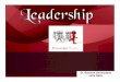 Leadership - .: HCM Rajasthan State Institute of Public … ·  · 2015-12-04Difference between Managers & Leaders MANAGERS LEADERS Administer Innovate Maintain Develop Control Inspire
