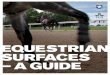 EQUESTRIAN SURFACES – A GUIDE Orono Biomechanical Surface Tester. Co-founder and Executive Director of the Racing Surfaces Testing Laboratory. Jeff Thomason, Canada Ph.D. Professor