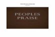 CHART - HECTOR GABRIEL · PEOPLES PRAISE CHART Peoples Praise ... Let the peoples praise G ... Let it be known Key: C Verse 3 When He calls there’s no regrets