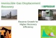 Immiscible Gas Displacement Recovery - Laramie, … Recovery Mechanisms ... • Pressure Maintenance ... threshold capillary pressure into water saturated pores is much higher