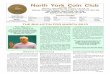North York Coin Club - nunet.ca · North York Coin Club ... ON L5R 2P4 Web site:  ... gave a brief financial update by stating that there was $427.55 in the