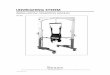 Biodex Unweighing System - Installation/Operation Manual · UNWEIGHING SYSTEM INSTALLATION/ OPERATION MANUAL 945-480 ... General Mandatory Action ... nha d implied th roughout t